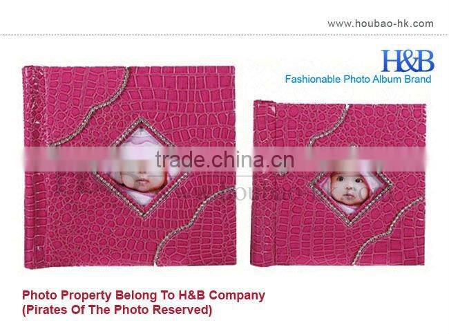 Different Colors Different Sizes New Design Lovely Funny Carton Leather Cover Baby Photo Album