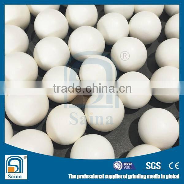 White Color High Efficient 35mm Ceramic Alumina Ball