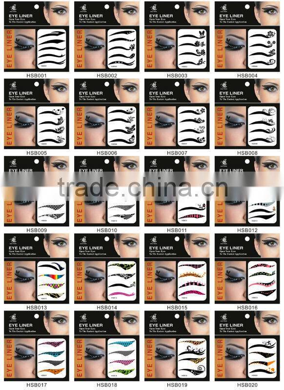 2016 best seller eco-friendly high quality tattoo eyeliner temporary