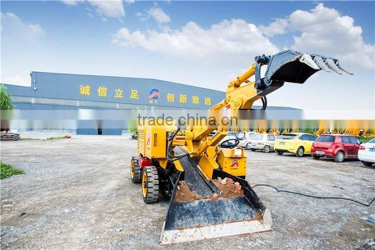 CHM550 crawler grilled slag machine in China wheel excavators