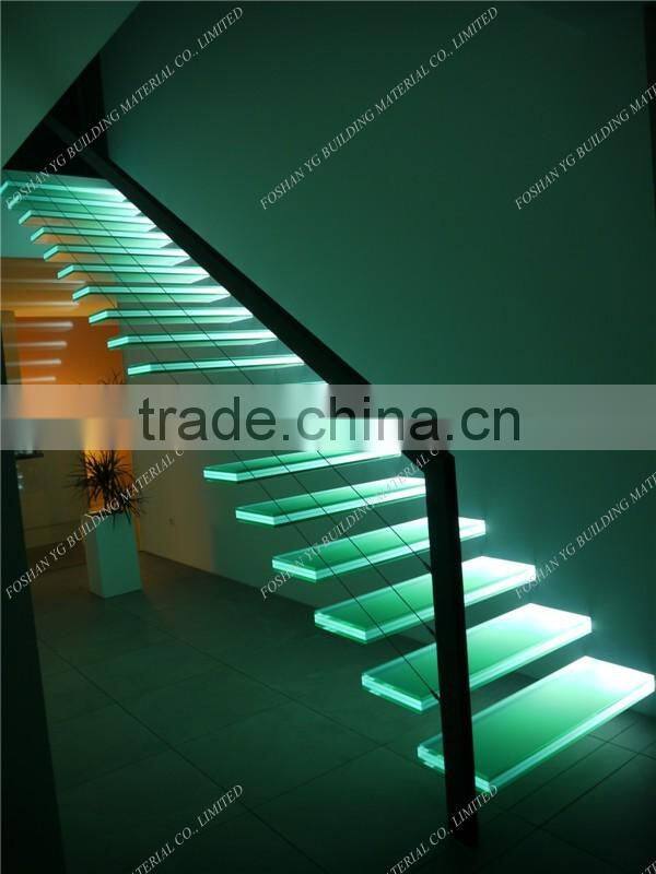 Glass Floating Stairs