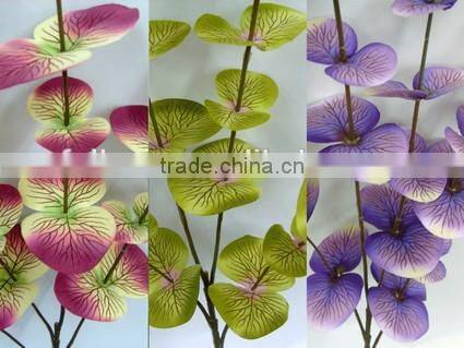Indoor Decoration Artificial Leaves Multicolor Eucalyptus Plant
