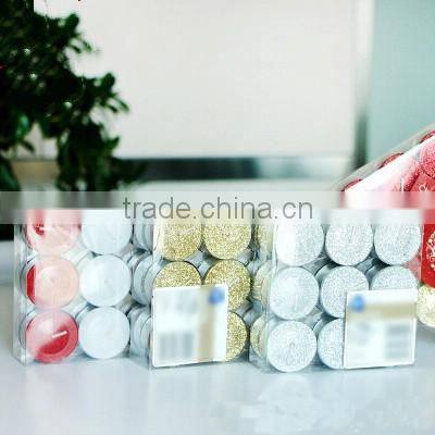 scented decoration wax candle/velas decorativas