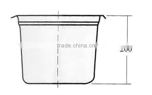 commercial kitchen equipment china stainless steel different size Gastronorm Pans