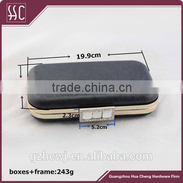 200*116mm classical clutch box frame metal purse frame with boxes