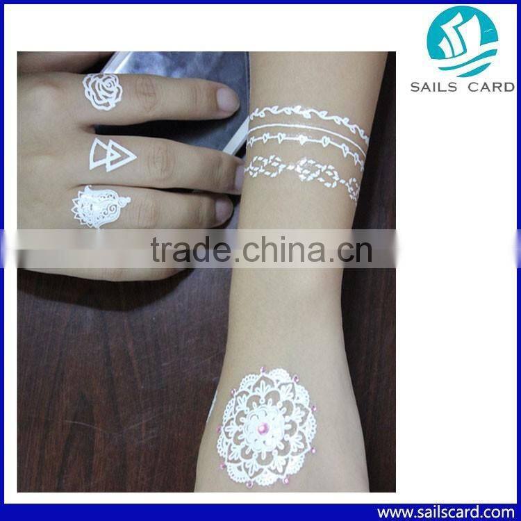 Personality Body Art temporary Tattoo Sticker for Hand