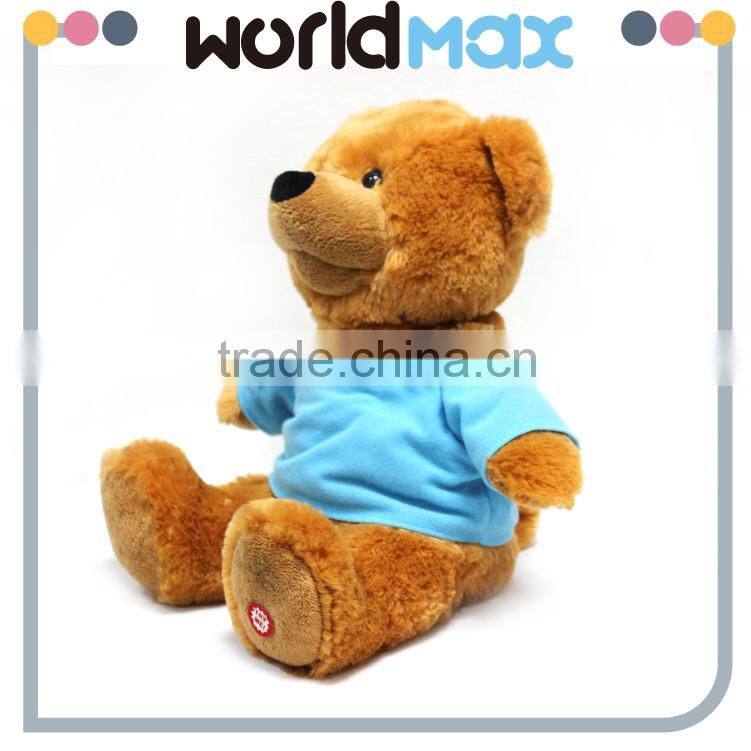 Custom Chinese Cute Brown Teddy Bear Plush Toys