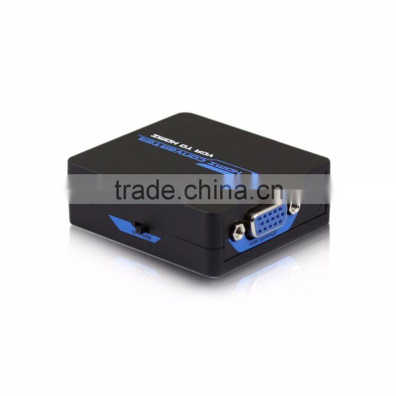 Mini VGA Converter VGA and R/L to HDMI 1080P Chinese Manuafacturer
