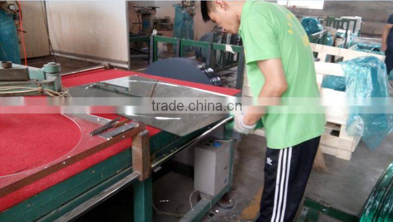 OEM service aluminium mirror dark grey back paint