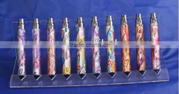 10 holders acrylic e cig display stands