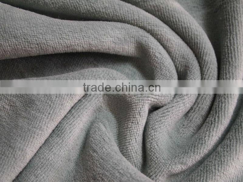 melange velvet fabric