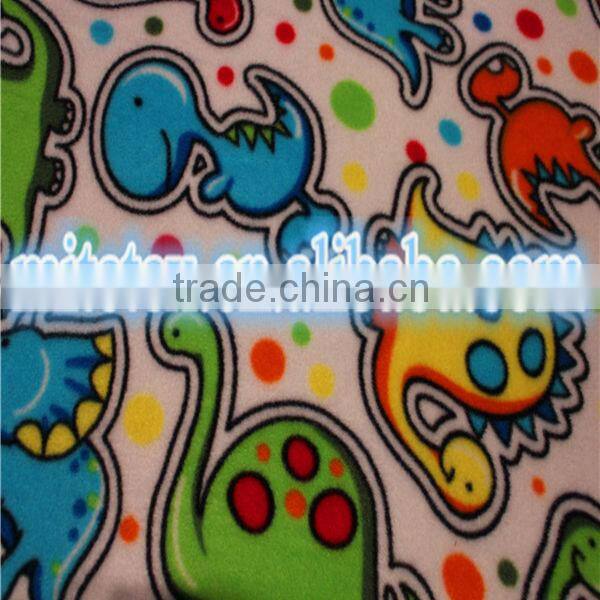 colorful animal printed polar fleece
