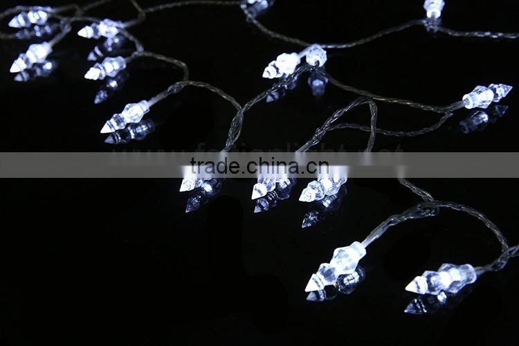 TZFEITIAN OEM ODM welcome ice pillar decoration light chain for outdoor decor