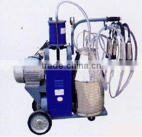 gasoline and electric removable cow milking machine