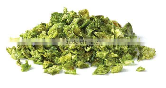 Good quality new crop of Green Bell pepper flakes