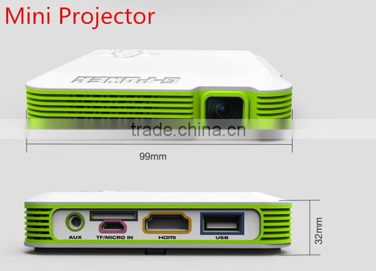 Plenty of stocks mini projector 15000Lumens, led projector, home projector