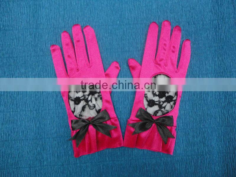 2016 Halloween Costume Accessory Party Supply Satin Gloves