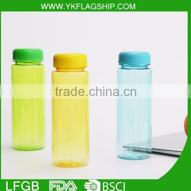 2016 Hot sale promotional BPA FREE plastic mineral water bottle