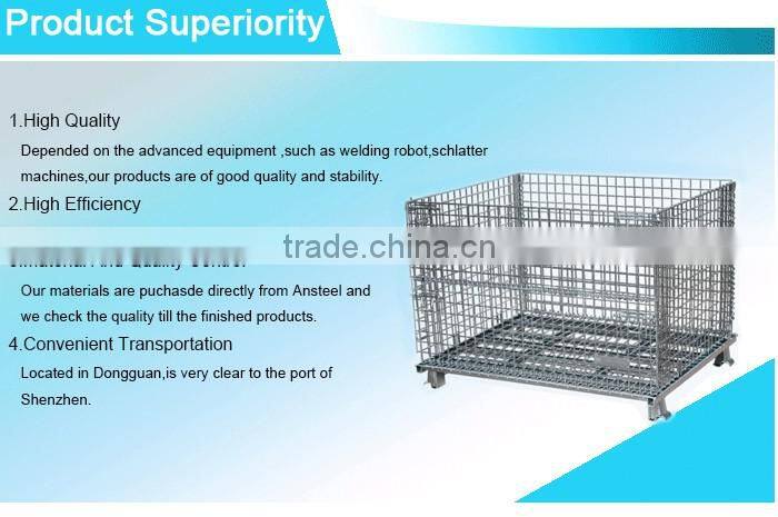 Warehouse Logistic Equipment Selective Wire Storage Cage