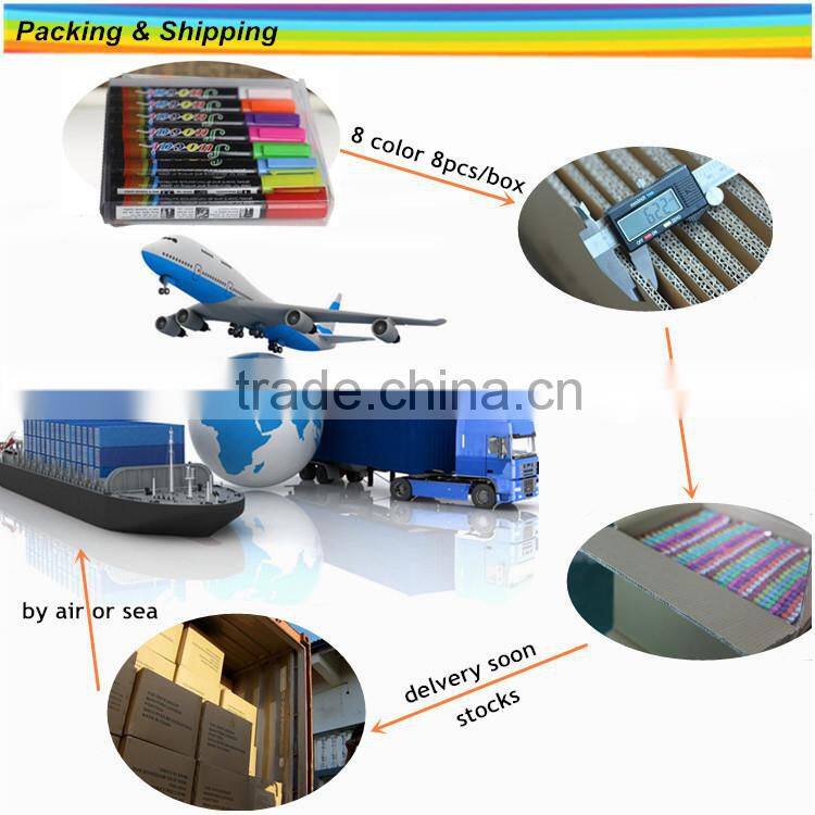 3mm nib marker pen are popular which non-toxic side marker light