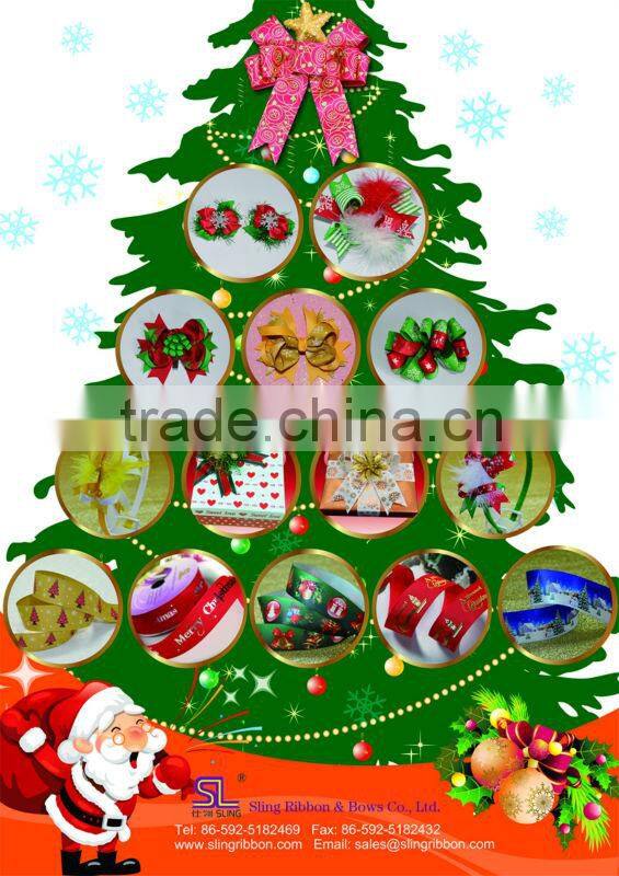 Green Christmas Tree Ink Printing Ribbon Wholesale