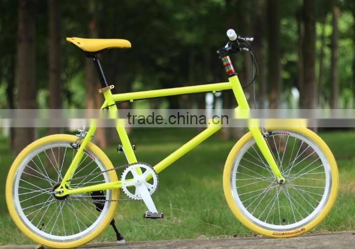 New design for fixed Fixe bike&fixed gear bike Popular on road F/R disc brake & attractive color &cheap price