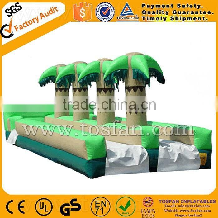 Inflatable slip n surf slide water slide A4042