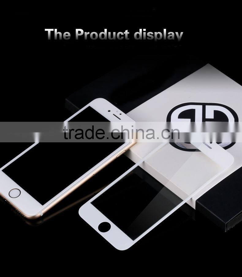 full body invisible tempered glass protective film for Iphone 6, 0.2mm 0.33mm toughened glass film screen protector for apple 6