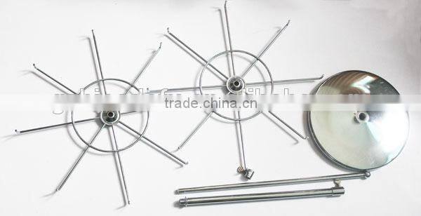 corner decoration display metal jewelry tree stands