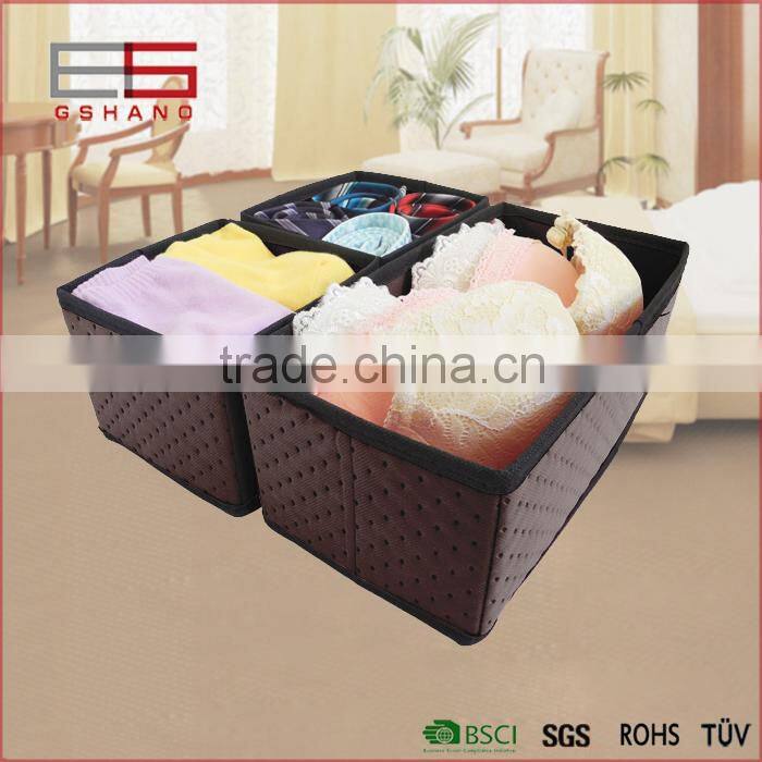 china supplier best selling cardboard storage box for underware