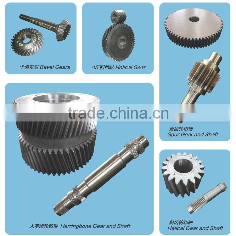 High precision Steel helical gear pump gear
