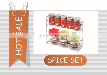 3sizes pedestal glass candy jar with easy open cap