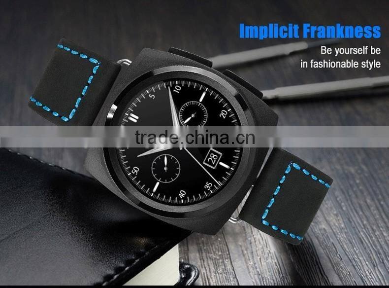 Original A11 1.22'' full round screen Heart Rate Smart Watch MTK2502 BT4.0 Smartwatch for smart phone Intelligent Watch