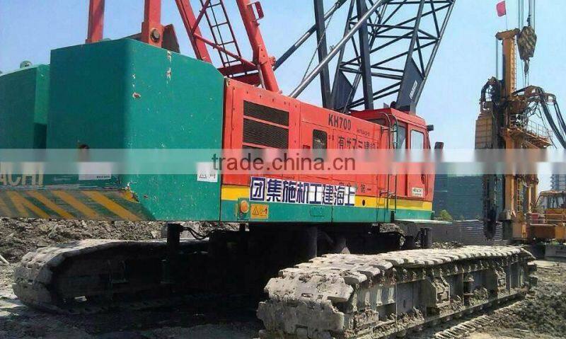 Hitachi crawler crane 150 ton for sale, KH700, Hitachi 150 ton crane