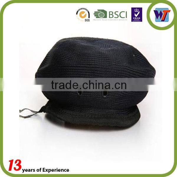 Summer fashion style beret caps black mesh eyelet ladies beret hat