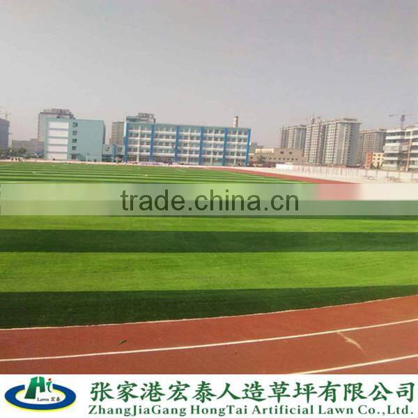 35mm interlocking artificial grass tile for playground