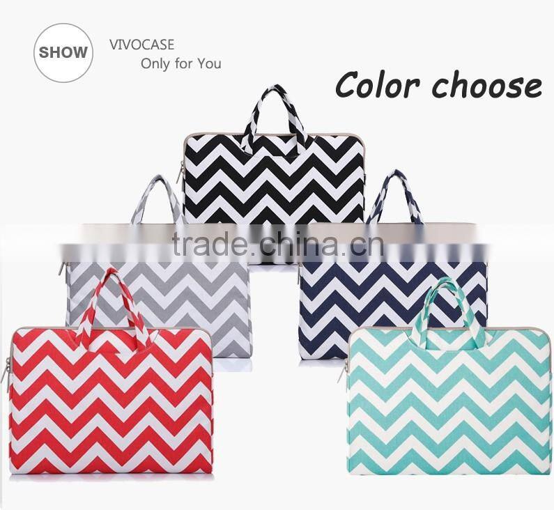 Lightweight High Quality Canvas Fancy Business Laptop Bag
