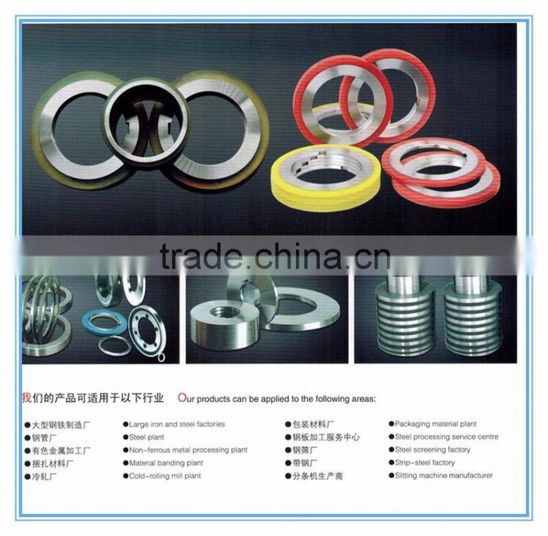 Paper cutting knife round blade, round blade factory