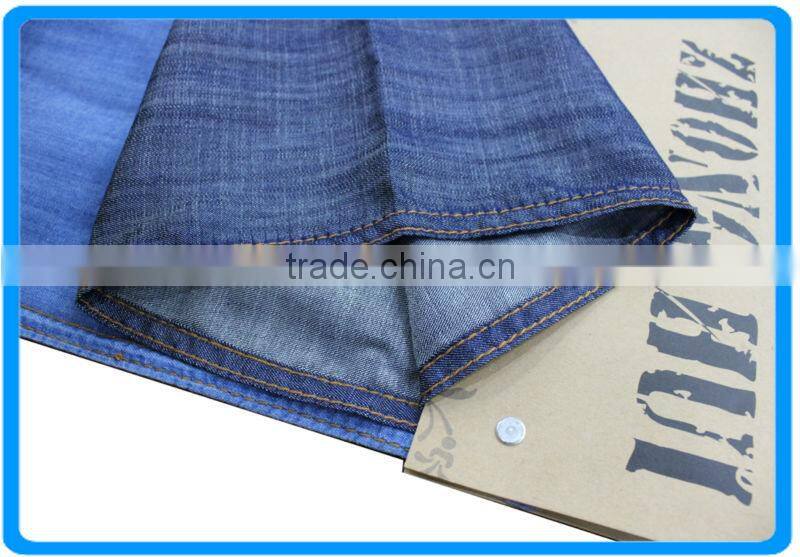 100% tencel denim fabric 5.7oz blue plain weave
