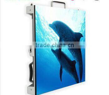 Easy operation rental led display indoor P4.8 SMD die-casting frame aluminum LED display