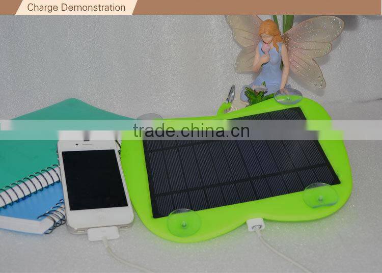 Sunever solar mobile phone charger fasion design solar panel charger