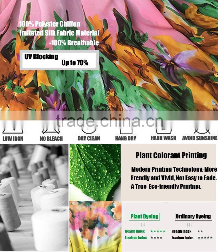 2016 Fashion Ladies Flower Print Chiffon Viscose Fashion Scarf Shawls and Stoles Solid Color