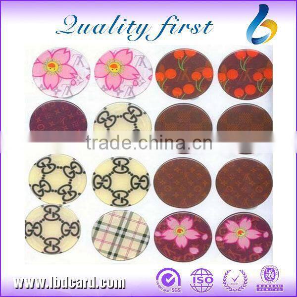 Ntag213 Crystal Cards Both Or One Side Printing Customize