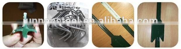 10ft t post american steel fence t bar fence post