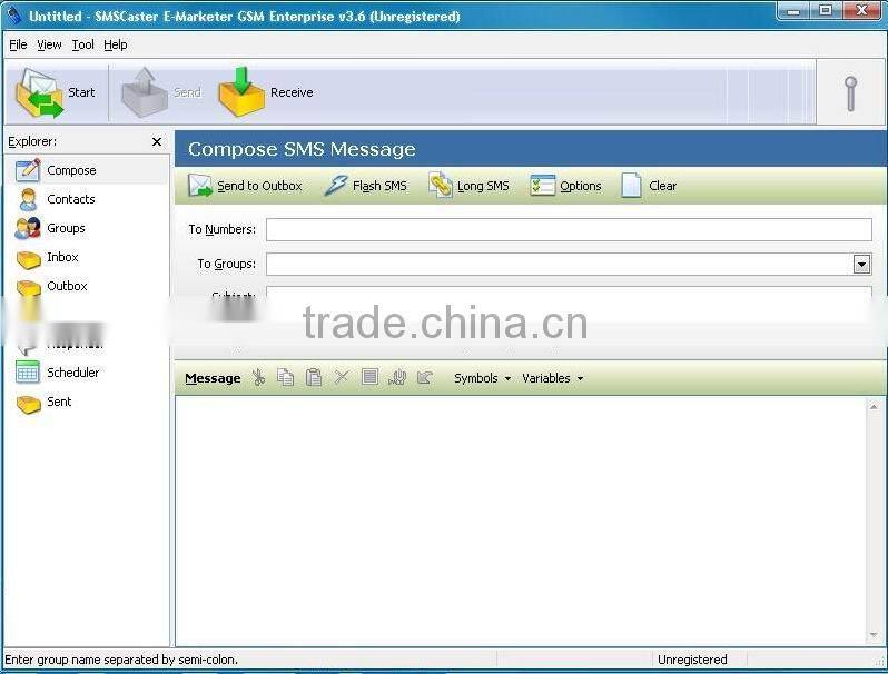 Etross M800 Low cost BULK SMS GSM MODEM With RS232 or USB interface (Optional) With SMS CASTER!!!