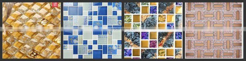 China mosaic tile for home interior decorator(crystal glass )