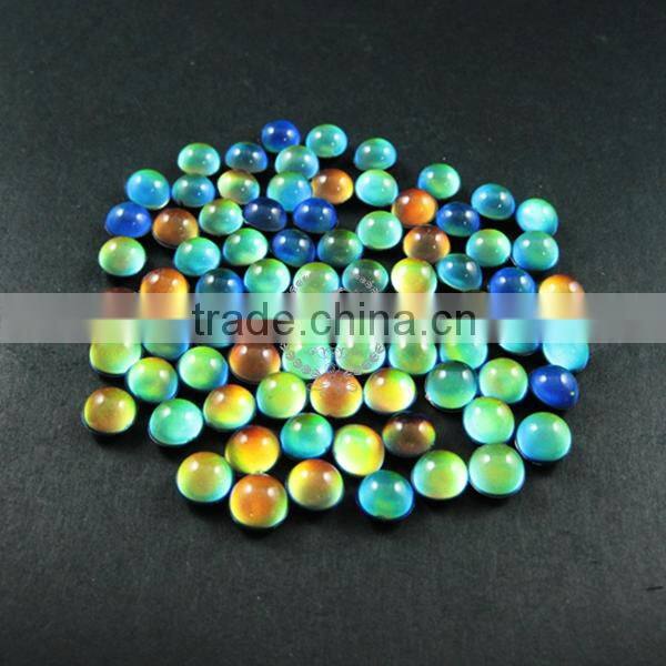 8mm color change round mood cabochon for DIY mood rings,charms supplies fingdings 4110119