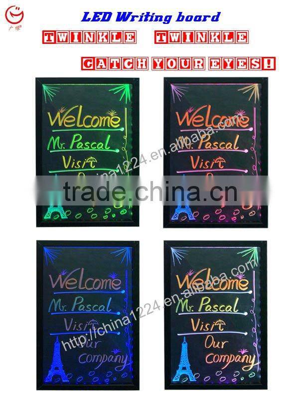 new patent product with LED fluorescence writing board