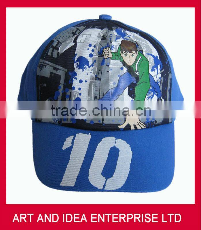 printed cartoon kids cap korea
