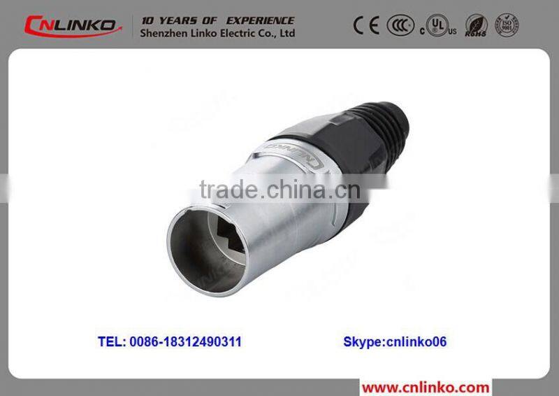 UL Approved 8P8C RJ45 Metal Connector